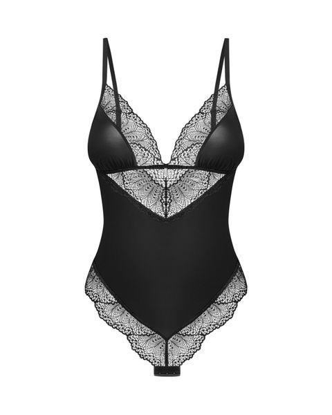 Тедді Obsessive Lobellis teddy, XL/2XL, чорне, ліф з м’якою чашкою, відкрита спина, низ-стрінги SX1016 фото Safeyourlove Тедді Obsessive Lobellis teddy, XL/2XL, чорне, ліф з м’якою чашкою, відкрита спина, низ-стрінги SX1016 SafeYourLove