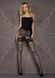 Black stockings with fancy patterns Ballerina's Secret 416 (20 den), L/XL