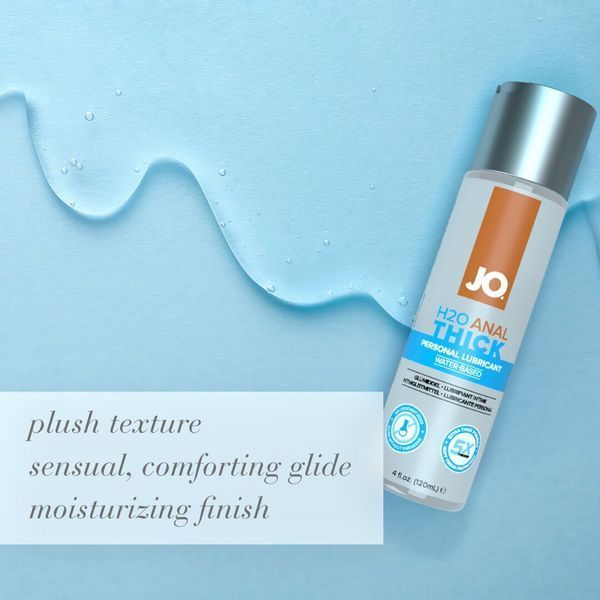 System JO ANAL H2O &mdash; THICK (120 ml) water-based anal lubricant
