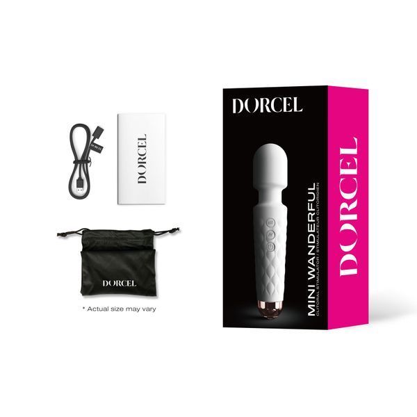 Mini wibrator Dorcel Wand Mini Wanderful, White