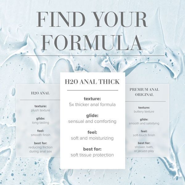 System JO ANAL H2O &mdash; THICK (120 ml) water-based anal lubricant