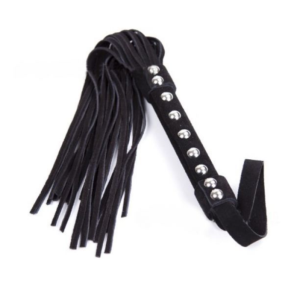 Флоггер DS Fetish Leather flogger black suede leather 292400121 фото