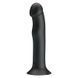 Pretty Love Murray realistic suction cup vibrator with pulsation, 19 x 3.8 cm, Black