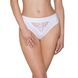 Трусики з широкою гумкою і мереживом Passion PANTIES white SO4173 фото 1 Safeyourlove