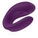Fioletowy satisfyer Double Joy Smart Couples Wibrator z szerokim stymulatorem łechtaczki