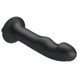 Pretty Love Murray realistic suction cup vibrator with pulsation, 19 x 3.8 cm, Black