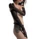 Feral Feelings long mesh gloves - Long Glovers L, Black