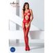 Бодістокінг Passion BS057 red, комбінезон, імітація панчох і пояса PBS057R фото 2 Safeyourlove