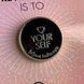 Bijoux Indiscrets Your Self Lapel Pin, Black