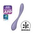 Універсальний вібратор Satisfyer G-Spot Flex 5+, LILAC