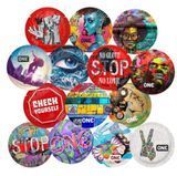 Презерватив ONE Street Art Collection, 1 шт, гладкий, со смазкой, дизайнерская упаковка SX0758 фото Safeyourlove