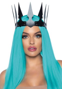 Leg Avenue Faux leather spiked crown SO7950 SafeYourLove