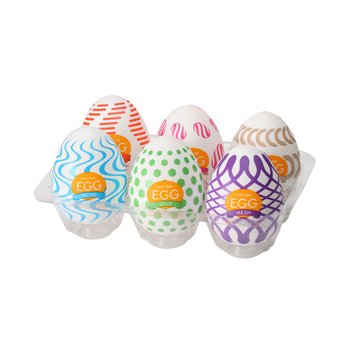 Набір мастурбаторів-яєць Tenga Egg Wonder Pack (6 яєць) SO5500 SafeYourLove