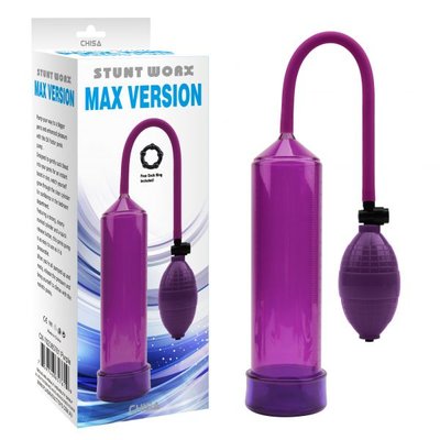 Помпа Max Version Penis Pump, Purple CH65761 фото