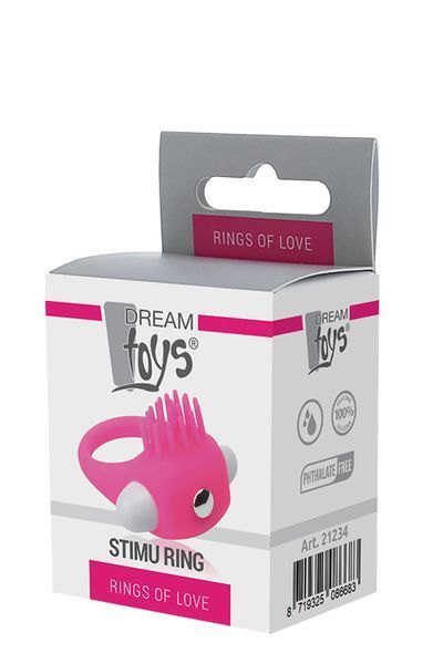 Ерекційне віброкільце LIT-UP SILICONE STIMU RING 5 PINK DT21234 SafeYourLove