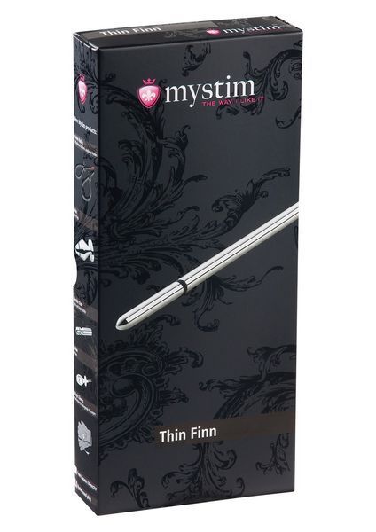 Dildo for electrical stimulation Mystim Bal(l)zac, metallic