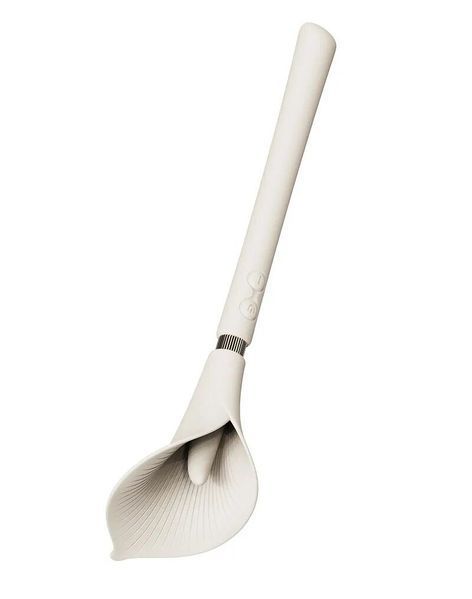 Розкішний вібромасажер Zalo &ndash; Calla Ivory, двосторонній, 2 мотори SX1281 SafeYourLove