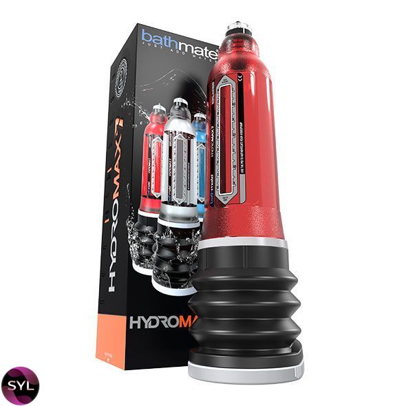 Гідропомпа Bathmate Hydromax 7 Red (X30), для члена довжиною від 12,5 до 18 см, діаметр до 5 см HM-30-BR SafeYourLove