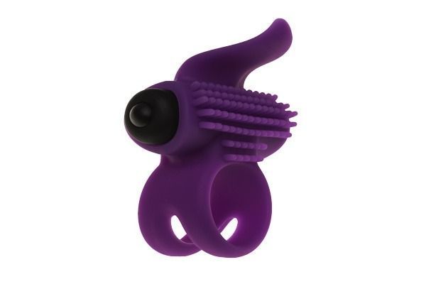 Ерекційне кільце Adrien Lastic Bullet Lastic Ring з вібрацією AL30393 SafeYourLove