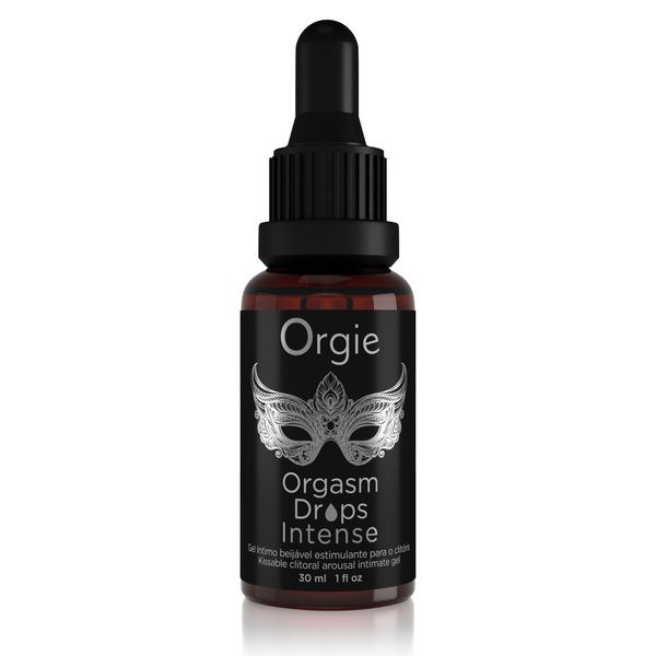 Krople stymulujące łechtaczkę ORGASM DROPS INTENSE, 30 ml intensywne działanie Orgie (Brazylia-Portugalia)