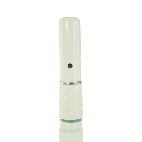 Teal Luxurious pulsating vibrator with a suction cup Pillow Talk - Feisty Thrusting Vibrator