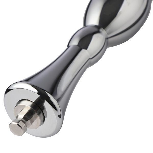 Металлический анальный плаг для секс-машин Hismith Bullet Anal Toy, система KlicLok SO6217 фото