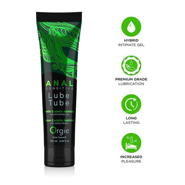 Anal lubricant Orgie Lube Tube Anal Sensitive, 100 ml, water-based, silicone imitation