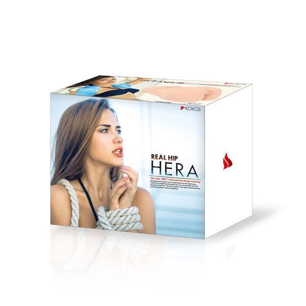 Kokos Hera Hip Real 2WayPlus Masturbator with Massage and Vibration Function