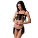 Комплект белья Passion KASSANDRA SET OpenBra black PS26301 фото 1