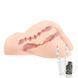 Kokos Hera Hip Real 2WayPlus Masturbator with Massage and Vibration Function