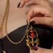 Зажимы для сосков UPKO Pulling Chain Nipple Clamps с цепочкой-ожерельем, золотистые UP866020 фото 6