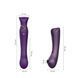 Zalo 3w1 Smart Vibrator &mdash; Queen Twilight, pulsująca perła i pr&oacute;żnia, kryształ Swarovskiego, Purple