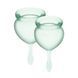 Green Satisfyer Feel Good Menstrual Cups