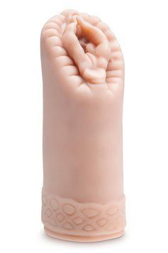 Blush Enlust Alyssa Vagina Masturbator z koralikami w środku, 13,9 cm