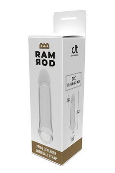 Насадка на член Dreamtoys Ramrod с кольцом для мошонки. DT103933 фото