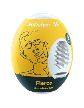 Самозмащувальний мастурбатор-яйце Satisfyer Masturbator Egg Fierce, одноразовий, не потребує змазки SO5522 SafeYourLove