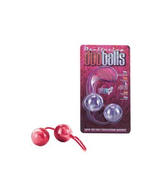 Шарики вагинальные MARBILIZED DUO BALLS - RED DT50505 фото