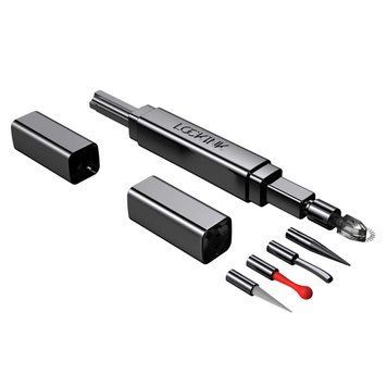 Exclusive LOCKINK 5-head Flirting Tickler - Grey with five nozzles, Grey