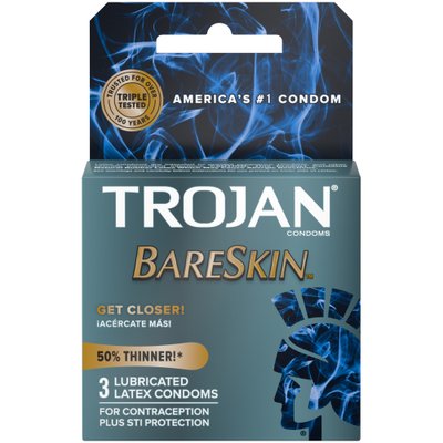 Упаковка 3шт Trojan BareSkin UCIU001148 фото
