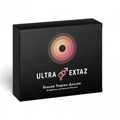 Возбуждающие женские капли Ультра Экстаз Ultra Extaz (цена за упаковку,5 ампул) B92659 фото