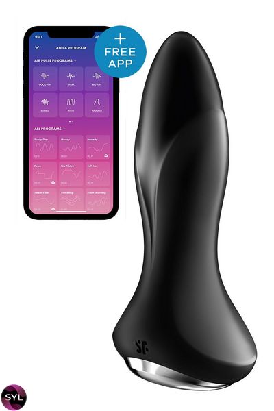 Анальная смартвибропробка с жемчужным массажем Satisfyer Rotator Plug 1+ SO6278 фото