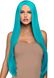 Перука Leg Avenue 33″ Long straight center part wig turquoise SO8591 фото 1 Safeyourlove