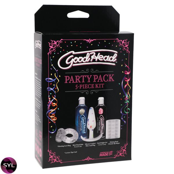 Набор Doc Johnson GoodHead - Party Pack – 5 Piece Kit SO6064 фото