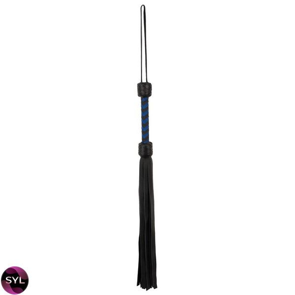 Флогер шкіряний Leather flogger black/royal 20405651000 SafeYourLove