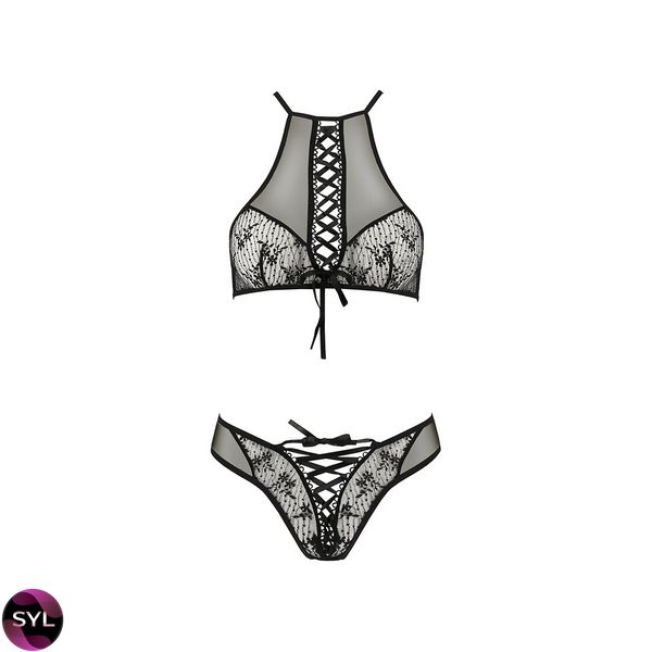 Еротичний комплект AZALIA SET black L/XL Passion SO4137 SafeYourLove