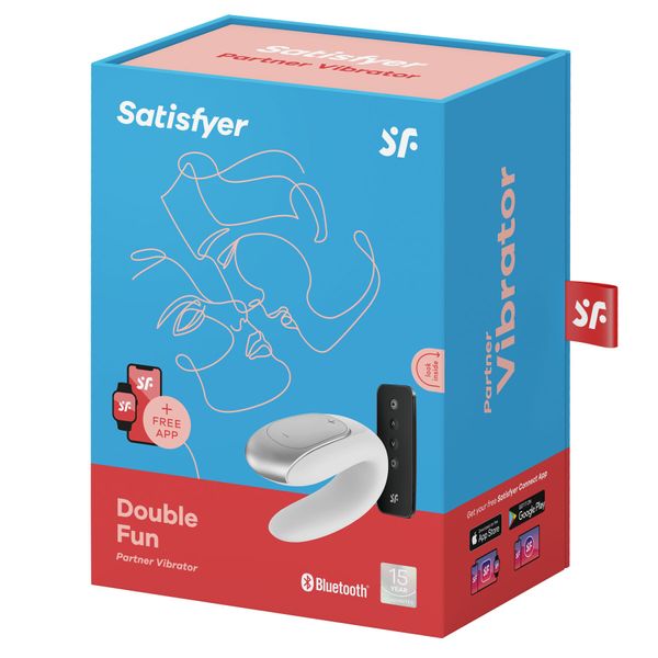 Смартвібратор для пар Satisfyer Double Fun з пультом SO5057 SafeYourLove