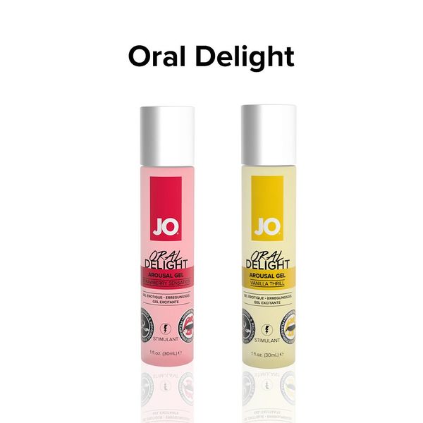 Żel do pieszczot jamy ustnej System JO Oral Delight, 30 ml, efekt zimnego i ciepłego