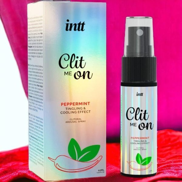 Збудливий гель INTT Clitoris Stimulator Spray Clit Me On Peppermint IN16219 SafeYourLove