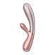Рожевий смарт вібратор-кролик із підігрівом Satisfyer Hot Lover SO5544 фото 2 Safeyourlove