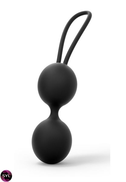 Вагинальные шарики Dorcel Dual Balls Black, диаметр 3,6см, вес 55гр SO3089 фото